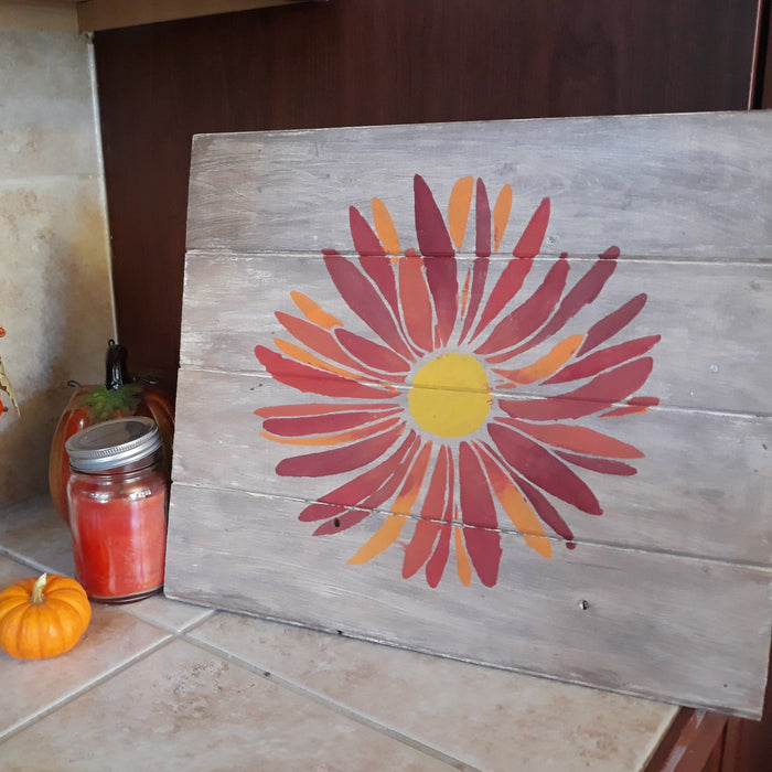 flower stencil