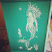 mermaid stencil