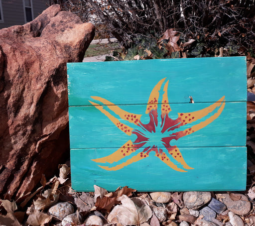 star fish stencil
