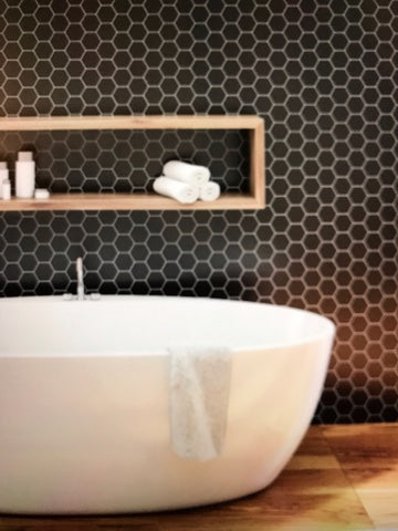 hexagon stencil