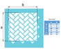 brick pattern stencil