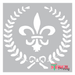 laurel wreath stencil