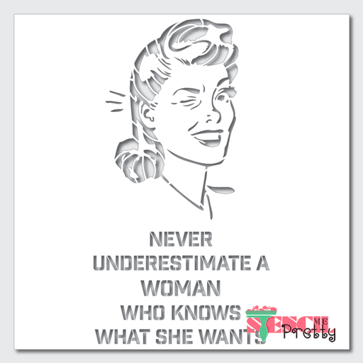 feminist sign stencil