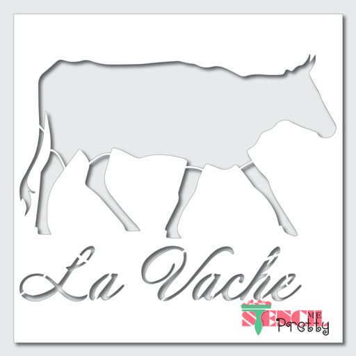 the cow stencil