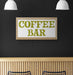 coffee bar stencil
