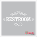 powder room stencil