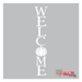 welcome sign stencil