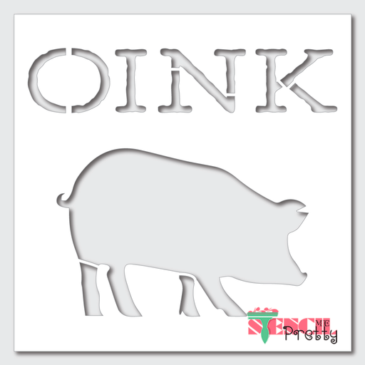 pig stencil