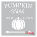 pumpkin patch stencil
