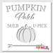 pumpkin patch stencil