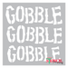 gobble stencil