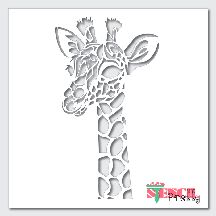 zoo animal stencil