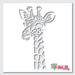 zoo animal stencil