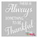gratitude stencil