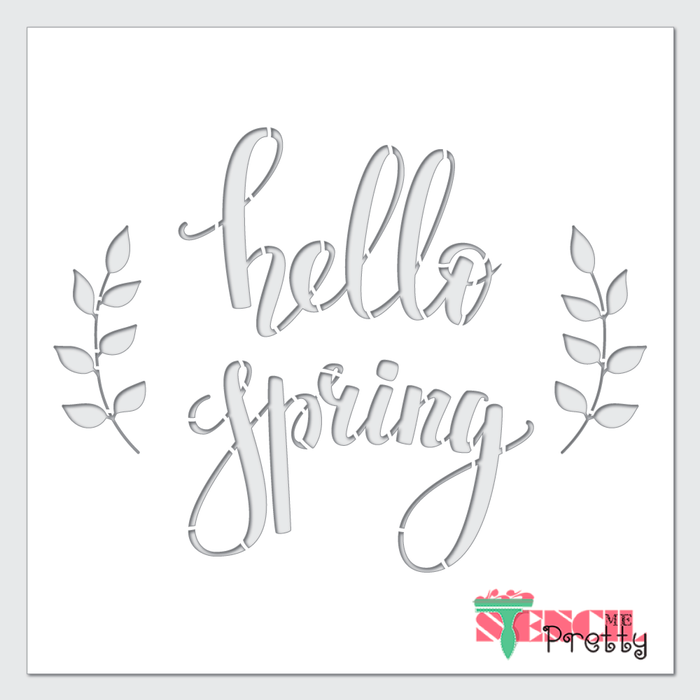 spring stencil