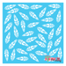 aztec feathers stencil
