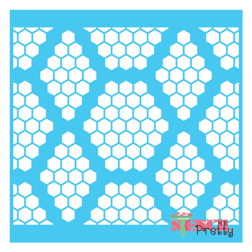 honeycomb stencil