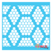 honeycomb stencil