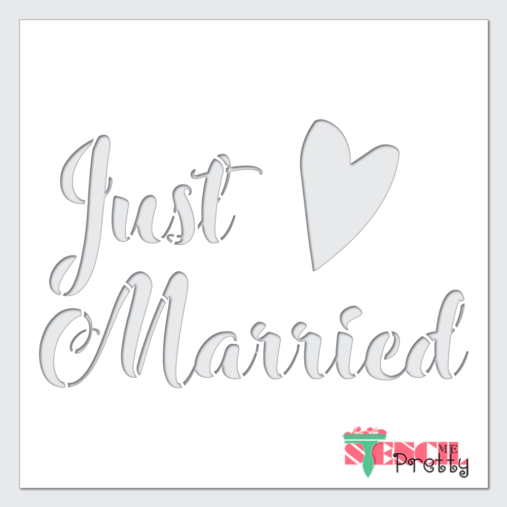 wedding stencil
