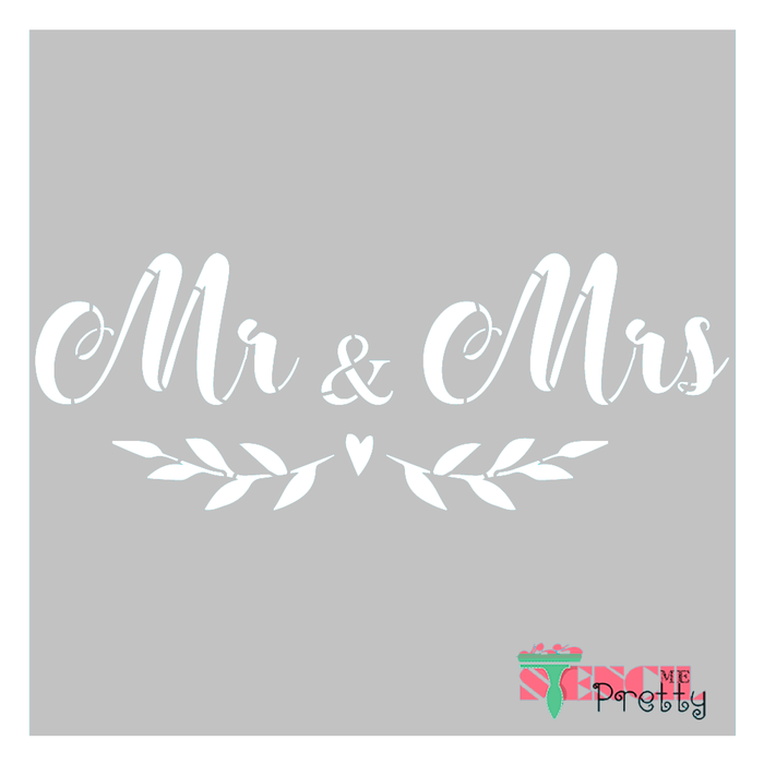wedding day stencil