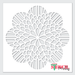 mexican mandala stencil