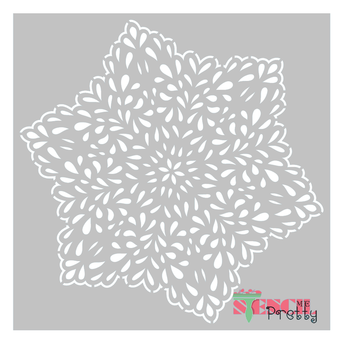 iranian mandala stencil