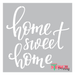 home calligraphy stencil