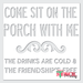 friendship stencil