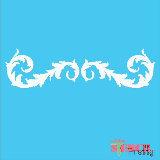 scroll stencil