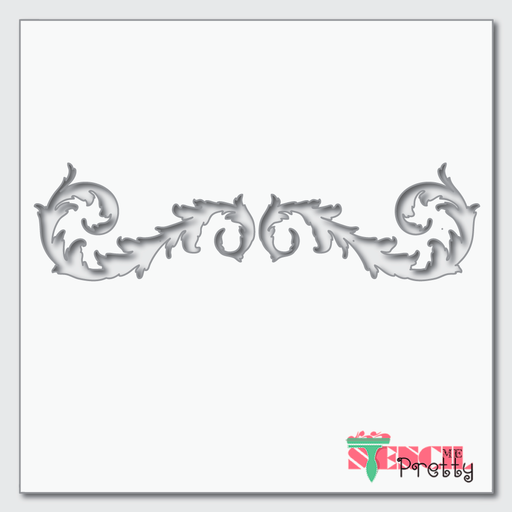 decorative border stencil