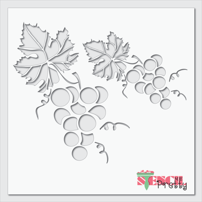 grape vine stencil