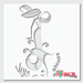 mermaid stencil