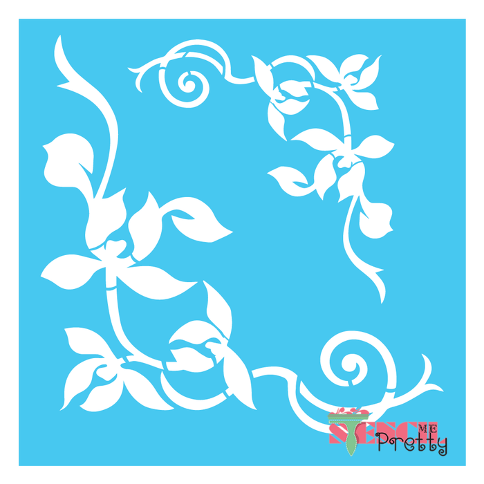 vine stencil