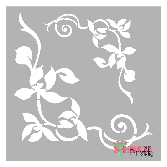 vine stencil