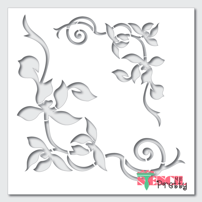 vine stencil