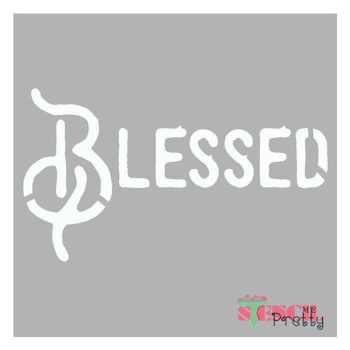blessed stencil