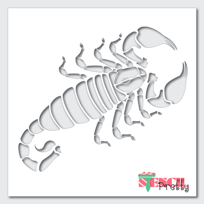 scorpion stencil