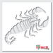 scorpion stencil