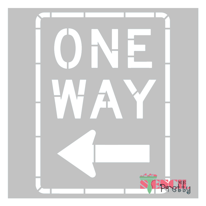 traffic sign stencil