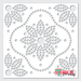 spanish tile stencil