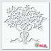 flower stencil