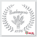 laurel wreath stencil