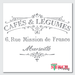 french cafe stencil