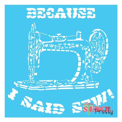 sewing machine stencil