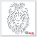 lion stencil