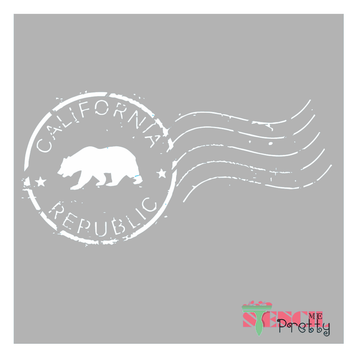 grizzly bear stencil