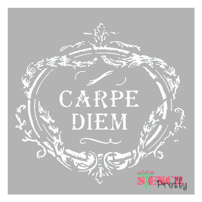 live in the moment stencil