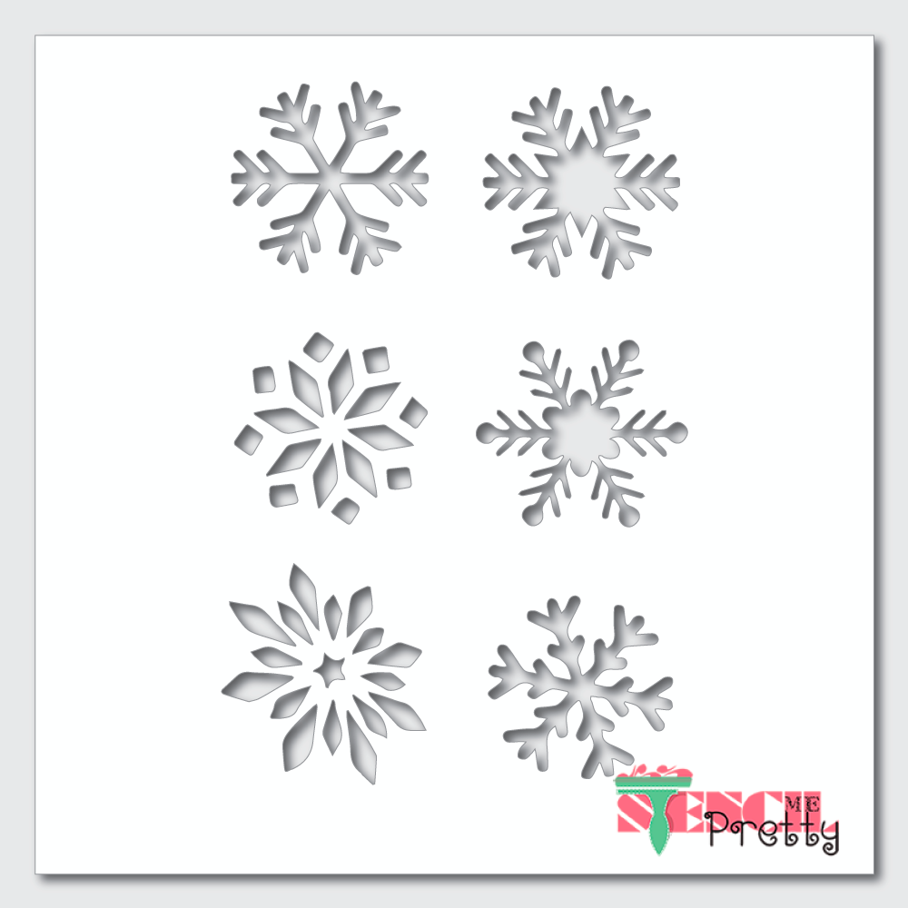 christmas decor stencil
