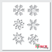 christmas decor stencil