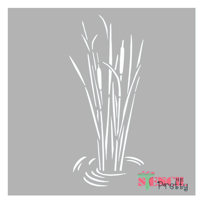 corndog grass stencil
